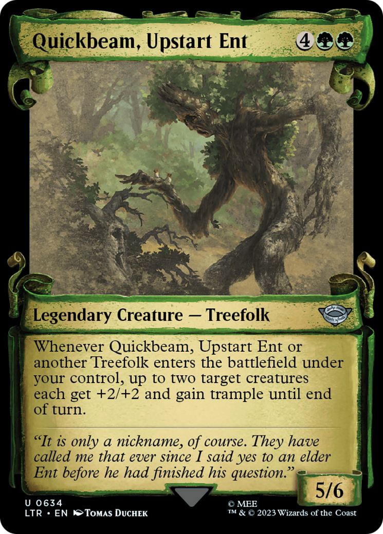 Quickbeam, Upstart Ent [The Lord of the Rings: Tales of Middle-Earth Showcase Scrolls] | Exor Games Dartmouth