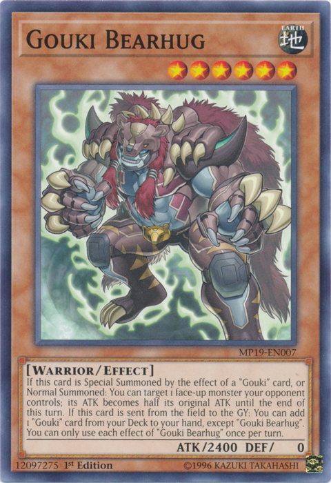 Gouki Bearhug [MP19-EN007] Common | Exor Games Dartmouth