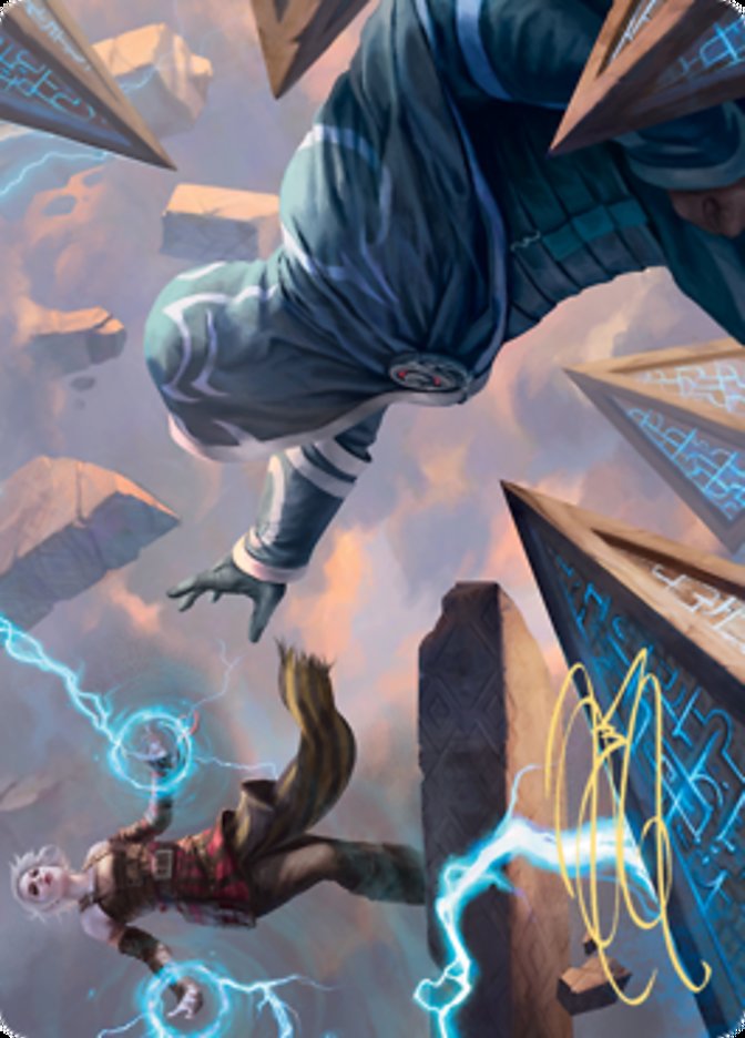 Nahiri's Binding // Nahiri's Binding Art Card [Zendikar Rising Art Series] | Exor Games Dartmouth