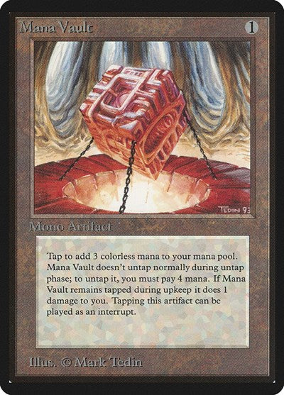 Mana Vault [Limited Edition Beta] | Exor Games Dartmouth