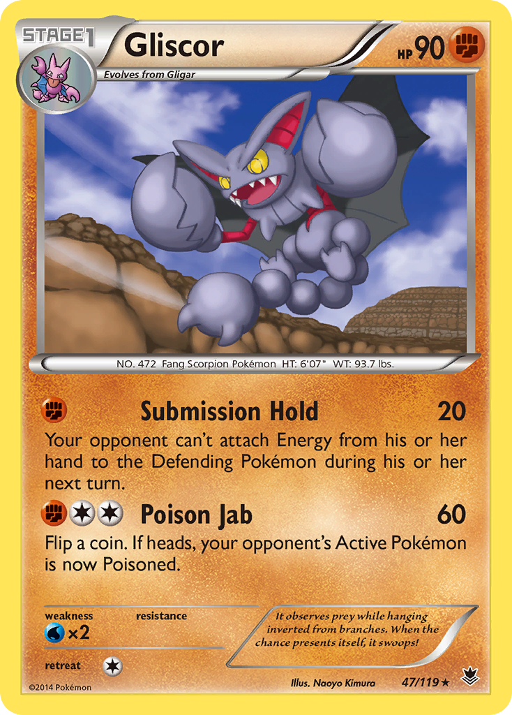 Gliscor (47/119) [XY: Phantom Forces] | Exor Games Dartmouth