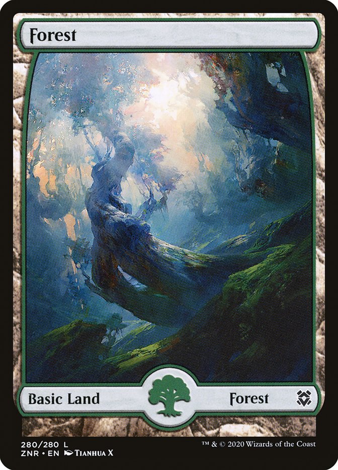 Forest (280) [Zendikar Rising] | Exor Games Dartmouth