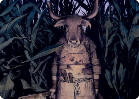 Fleshtaker Art Card [Innistrad: Midnight Hunt Art Series] | Exor Games Dartmouth