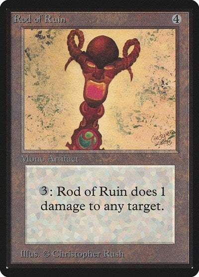 Rod of Ruin [Limited Edition Beta] | Exor Games Dartmouth