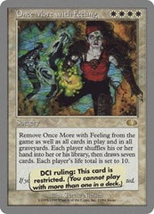 Once More with Feeling [Unglued] | Exor Games Dartmouth