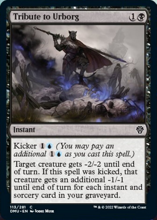 Tribute to Urborg [Dominaria United] | Exor Games Dartmouth
