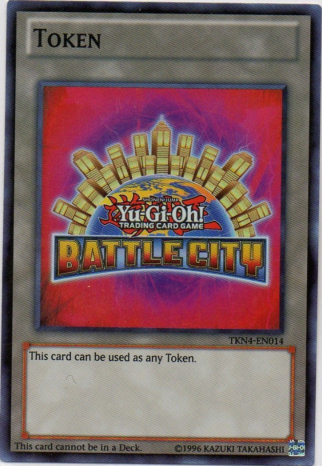 Yu-Gi-Oh! Battle City Token [TKN4-EN014] Super Rare | Exor Games Dartmouth