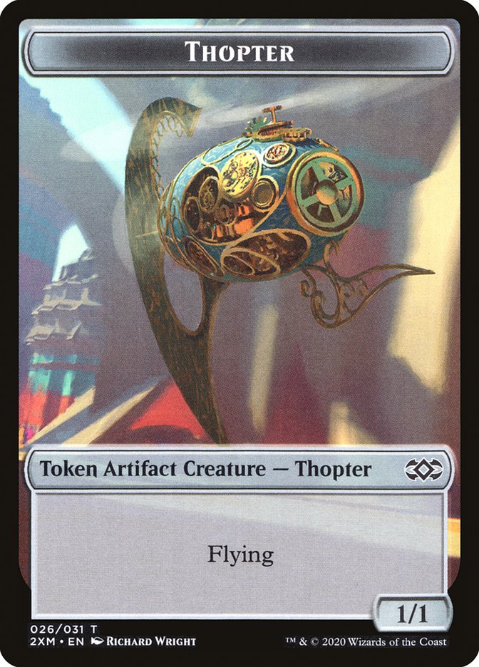 Thopter (026/031) [Double Masters Tokens] | Exor Games Dartmouth