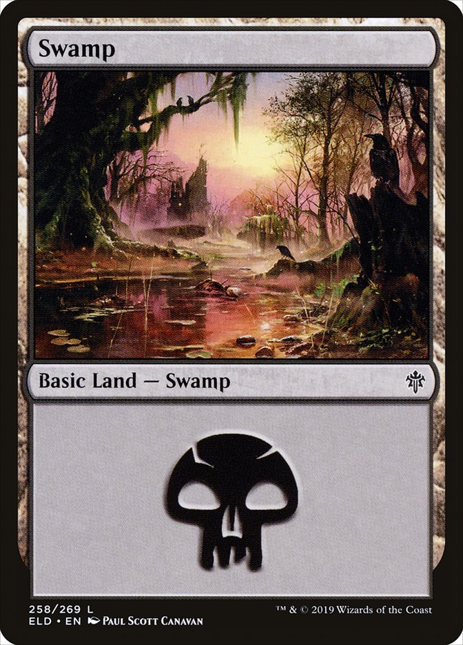 Swamp [Throne of Eldraine] | Exor Games Dartmouth