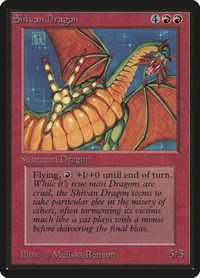 Shivan Dragon [Limited Edition Beta] | Exor Games Dartmouth