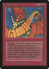 Shivan Dragon [Limited Edition Beta] | Exor Games Dartmouth