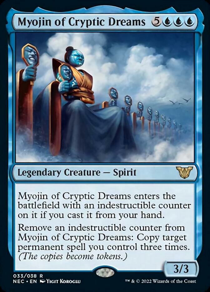 Myojin of Cryptic Dreams [Kamigawa: Neon Dynasty Commander] | Exor Games Dartmouth