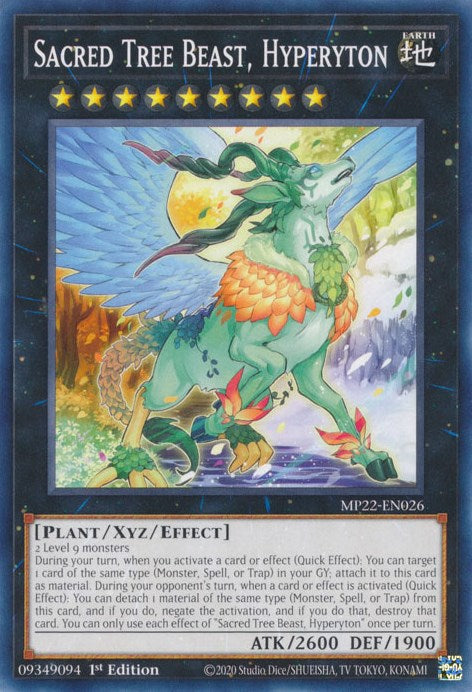 Sacred Tree Beast, Hyperyton [MP22-EN026] Common | Exor Games Dartmouth