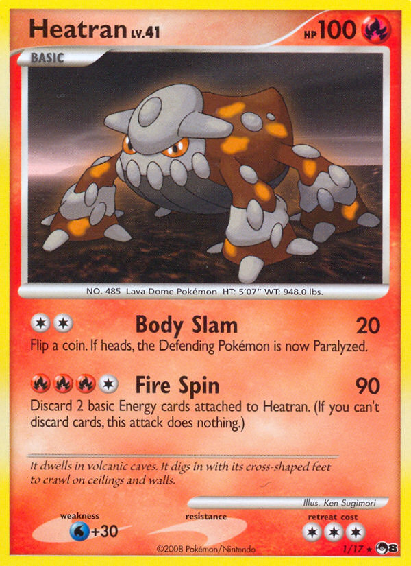 Heatran (1/17) [POP Series 8] | Exor Games Dartmouth