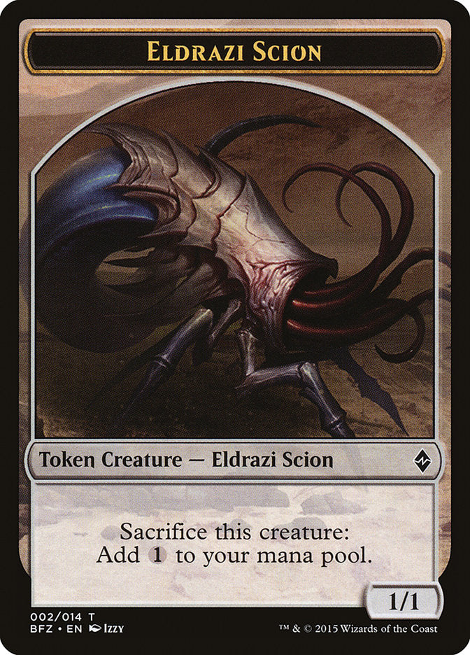 Eldrazi Scion (002/014) [Battle for Zendikar Tokens] | Exor Games Dartmouth