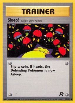 Sleep! (79/82) [Team Rocket Unlimited] | Exor Games Dartmouth