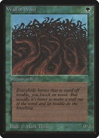 Wall of Wood [Limited Edition Beta] | Exor Games Dartmouth