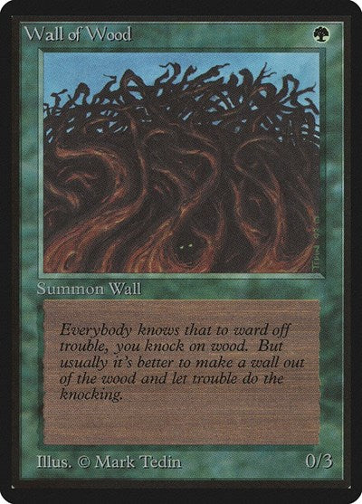 Wall of Wood [Limited Edition Beta] | Exor Games Dartmouth