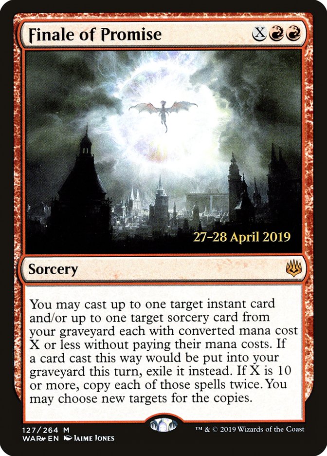 Finale of Promise  [War of the Spark Prerelease Promos] | Exor Games Dartmouth