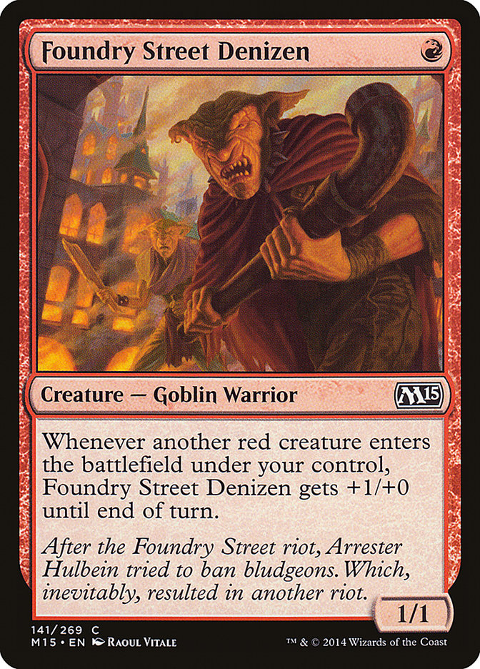 Foundry Street Denizen [Magic 2015] | Exor Games Dartmouth