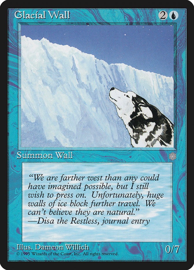 Glacial Wall [Ice Age] | Exor Games Dartmouth