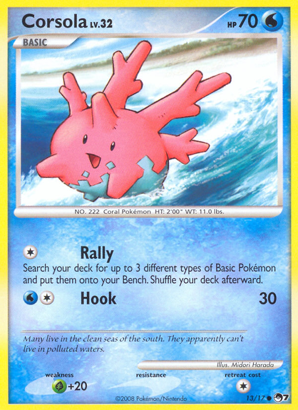 Corsola (13/17) [POP Series 7] | Exor Games Dartmouth