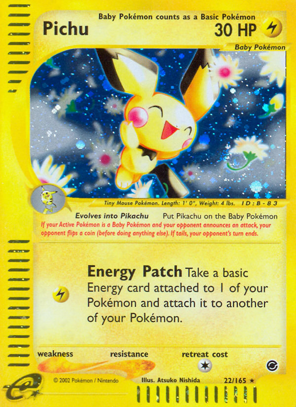 Pichu (22/165) [Expedition: Base Set] | Exor Games Dartmouth