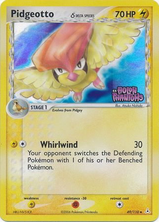 Pidgeotto (49/110) (Delta Species) (Stamped) [EX: Holon Phantoms] | Exor Games Dartmouth