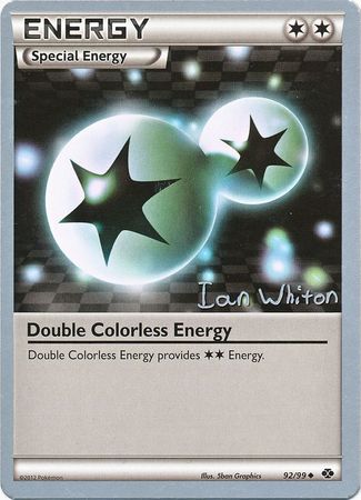 Double Colorless Energy (92/99) (American Gothic - Ian Whiton) [World Championships 2013] | Exor Games Dartmouth