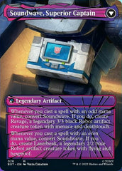 Soundwave, Sonic Spy // Soundwave, Superior Captain (Shattered Glass) [Universes Beyond: Transformers] | Exor Games Dartmouth