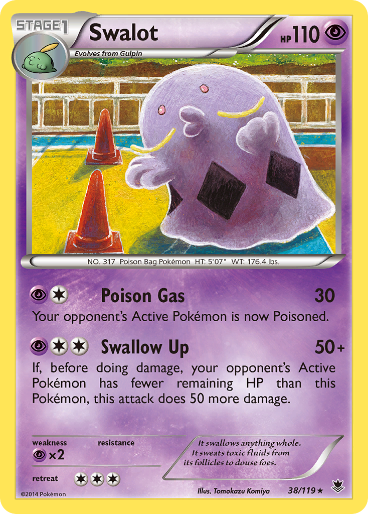 Swalot (38/119) [XY: Phantom Forces] | Exor Games Dartmouth