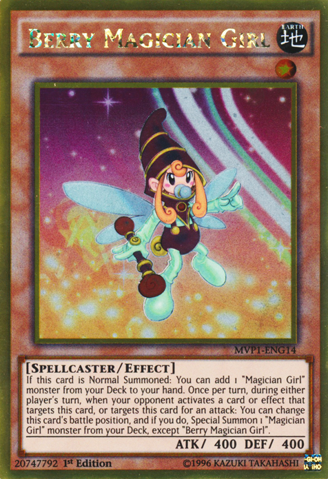 Berry Magician Girl [MVP1-ENG14] Gold Rare | Exor Games Dartmouth