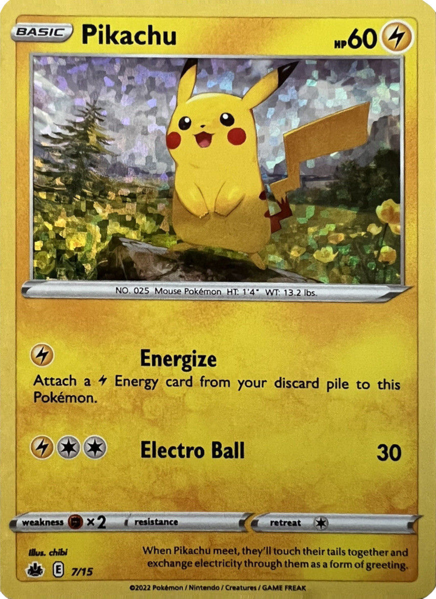 Pikachu (7/15) [McDonald's Promos: Match Battle] | Exor Games Dartmouth