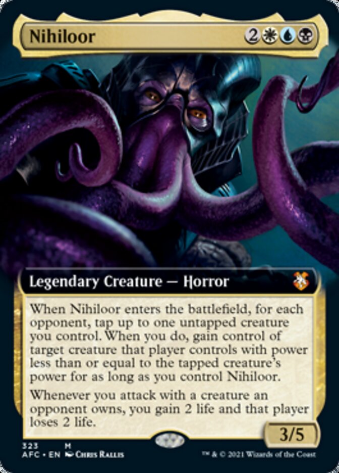 Nihiloor (Extended) [Dungeons & Dragons: Adventures in the Forgotten Realms Commander] | Exor Games Dartmouth