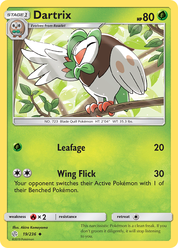 Dartrix (19/236) [Sun & Moon: Cosmic Eclipse] | Exor Games Dartmouth