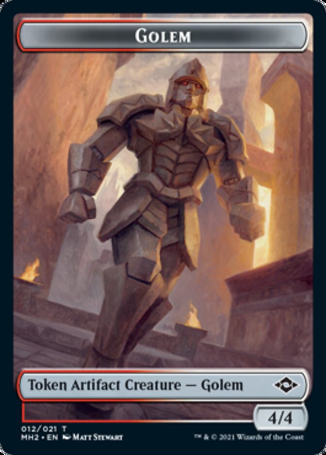 Golem Token // Treasure Token (#21) [Modern Horizons 2 Tokens] | Exor Games Dartmouth