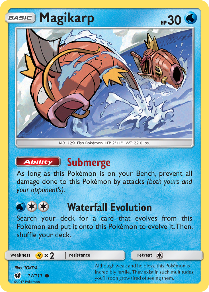 Magikarp (17/111) [Sun & Moon: Crimson Invasion] | Exor Games Dartmouth