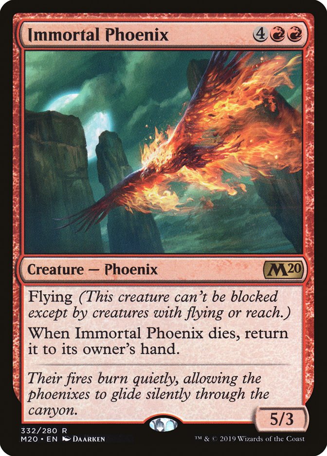 Immortal Phoenix [Core Set 2020] | Exor Games Dartmouth