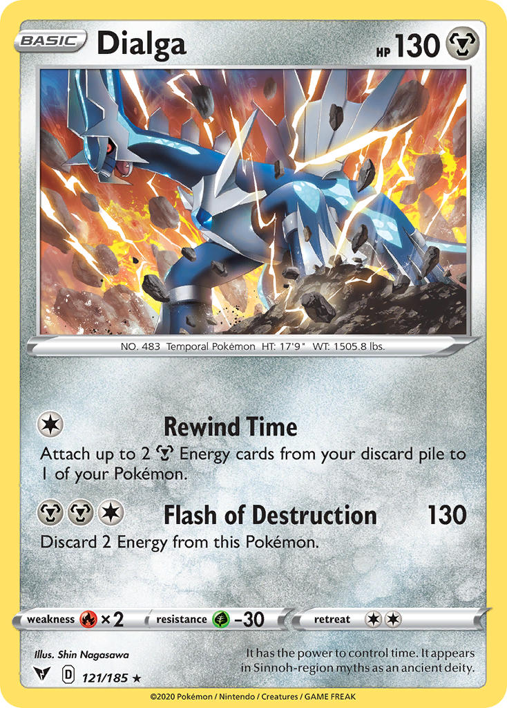 Dialga (121/185) [Sword & Shield: Vivid Voltage] | Exor Games Dartmouth