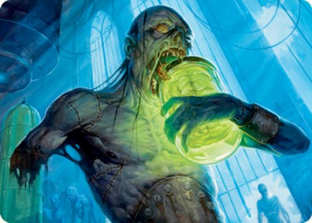 Larder Zombie Art Card [Innistrad: Midnight Hunt Art Series] | Exor Games Dartmouth