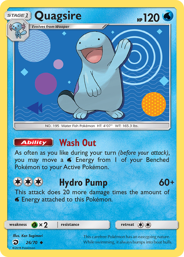 Quagsire (26/70) [Sun & Moon: Dragon Majesty] | Exor Games Dartmouth