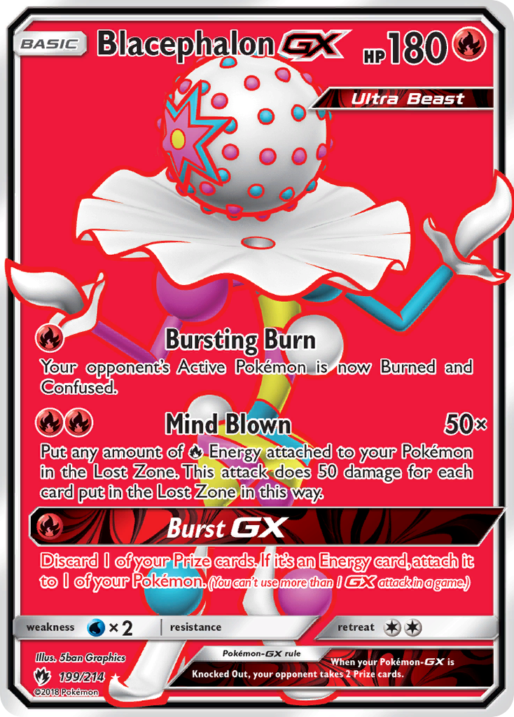 Blacephalon GX (199/214) [Sun & Moon: Lost Thunder] | Exor Games Dartmouth