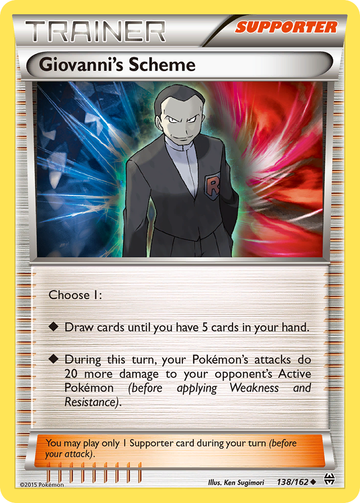 Giovanni's Scheme (138/162) [XY: BREAKthrough] | Exor Games Dartmouth