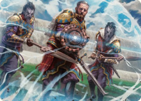 Argivian Phalanx Art Card [Dominaria United Art Series] | Exor Games Dartmouth