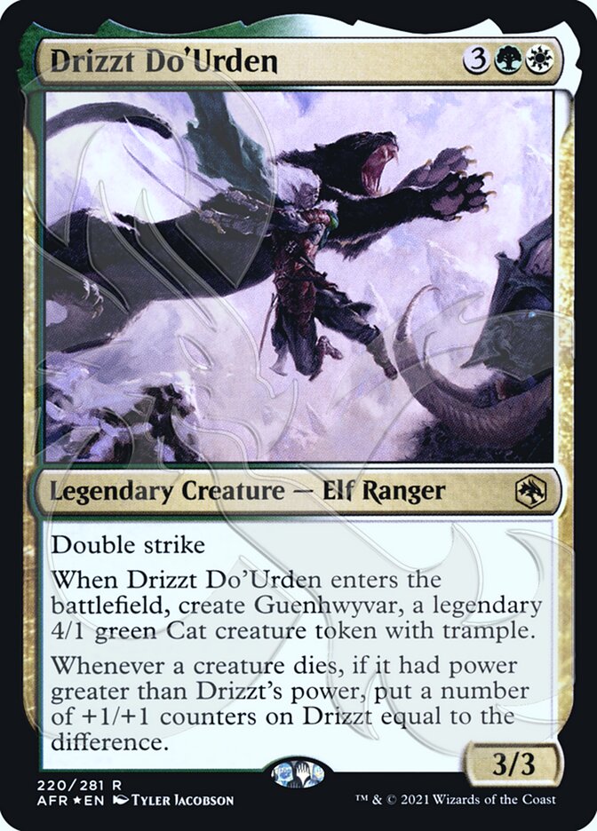 Drizzt Do'Urden (Ampersand Promo) [Dungeons & Dragons: Adventures in the Forgotten Realms Promos] | Exor Games Dartmouth