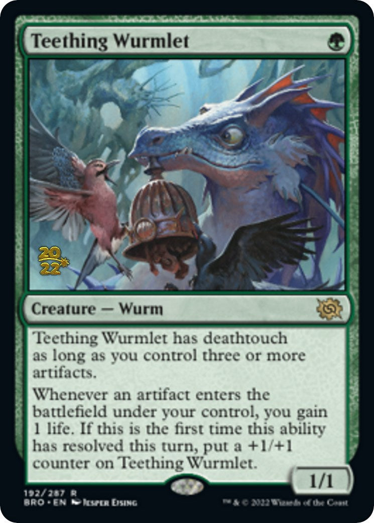 Teething Wurmlet [The Brothers' War: Prerelease Promos] | Exor Games Dartmouth