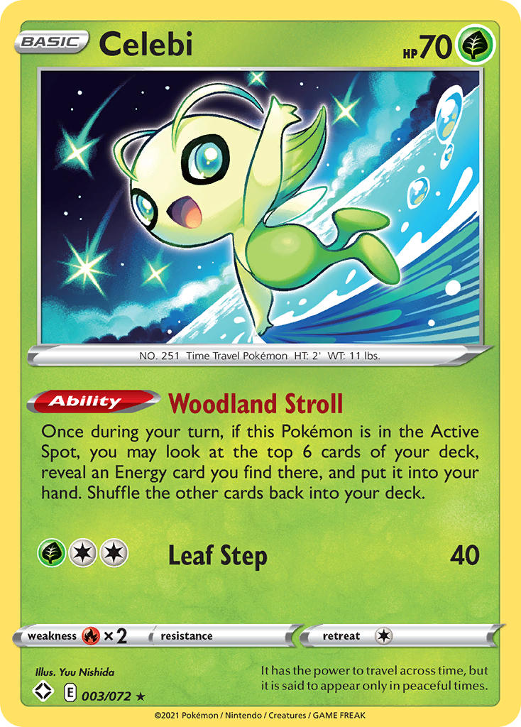 Celebi (003/072) [Sword & Shield: Shining Fates] | Exor Games Dartmouth