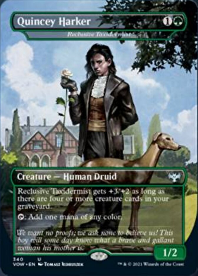 Reclusive Taxidermist - Quincey Harker [Innistrad: Crimson Vow] | Exor Games Dartmouth