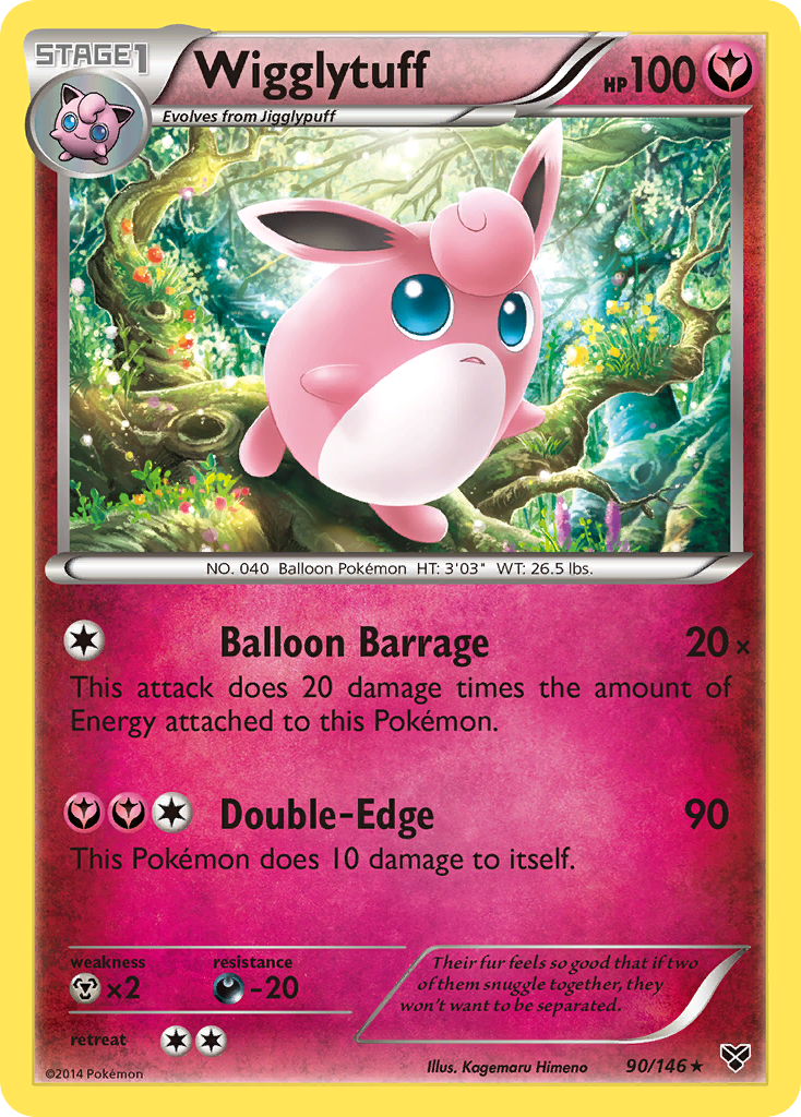 Wigglytuff (90/146) [XY: Base Set] | Exor Games Dartmouth