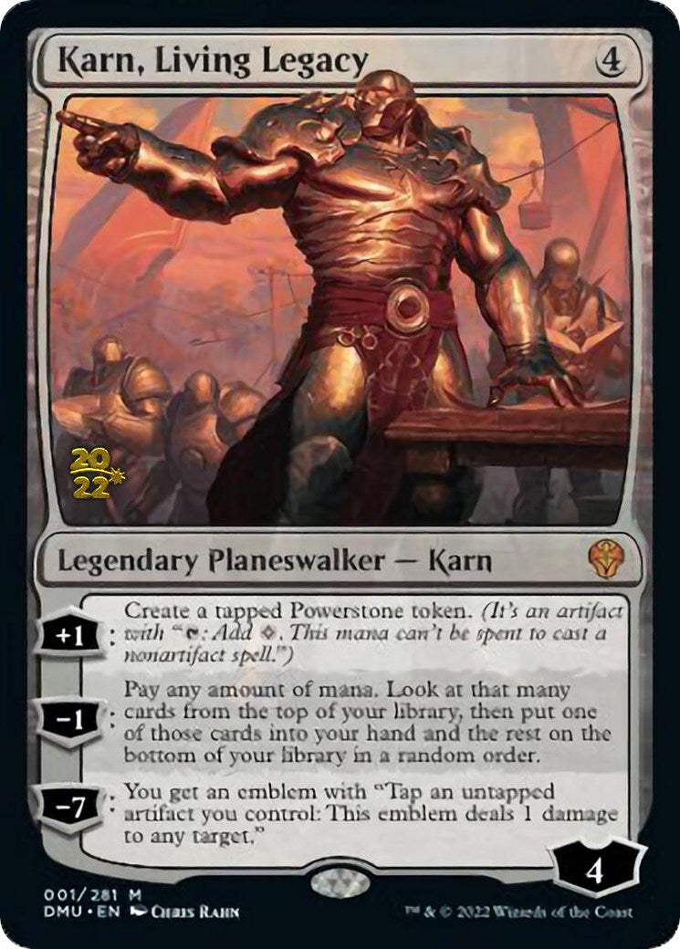 Karn, Living Legacy [Dominaria United Prerelease Promos] | Exor Games Dartmouth